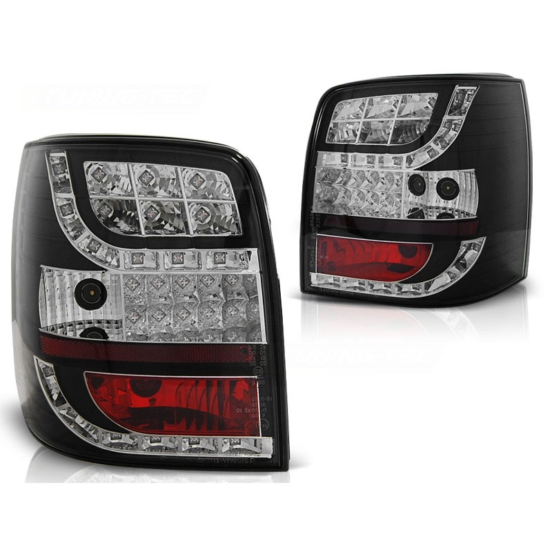 LED Design Rückleuchten Set Schwarz für VW Passat 3B5 Variant 00-05 +LED  Blinker