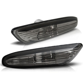 Set Seitenblinker Schwarz Rauchglas für BMW 5er E60...