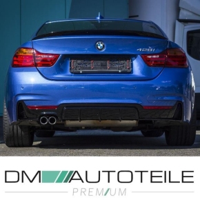 Sport-PERFORMANCE Rear Trunk Spoiler Roof Splitter fits BMW 4-Series F32 ABS +3M