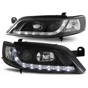 Scheinwerfer Tagfahrlicht Design LED schwarz passt...