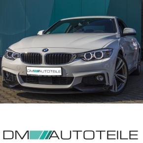 Sport-Performance Spoiler +Diffusor +Side Blades +Foil Black Matt fits BMW F32 F33 F36 M-Sport 418-430
