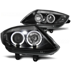Scheinwerfer mit LED Angel Eyes passt für BMW Z4...