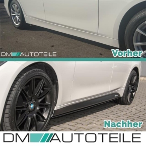Sport-PERFORMANCE Side Skirts SET Foil Vynil +Blades LIP KIT fits on BMW F30 F31