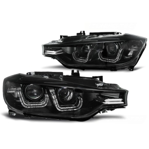 LED Nebelscheinwerfer gelb klar passend für BMW 3er F30 F31 F34 Limo Touring