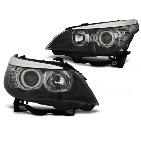 Set Dynamische LED Seitenblinker Schwarz Smoke Blinker für BMW E90 E91 E92  E93 E60 E87 E82 E46