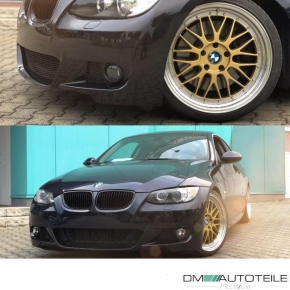 Sport Front Bumper primed w/o Park assist  with  Washers + accessories fits on BMW E92 E93 Standard or M-Sport 06-10