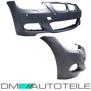 Sport Front Bumper 06-10 fits on BMW E92 E93  for PDC +Washers Series or M-Sport