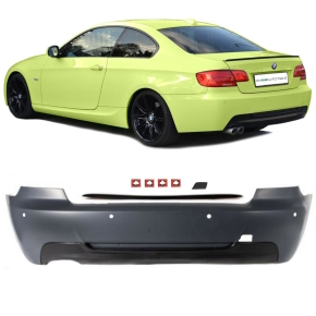 Sport Rear Bumper PDC+ Diffusor fits on BMW 3-series E92 E93 Serie & M up 06-14