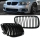SET Dual Slat Front Grille Black Gloss Performance fits BMW E92 E93 LCI Year 10>