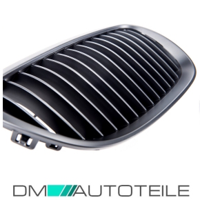 SET Kühlergrill Einzelsteg Performance Grill Schwarz Matt für BMW 3er E92 E93 Coupe Cabrio 06-10 auch M-Paket