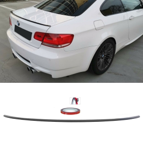 Coupe Rear Spoiler Roof Spoiler Lip 3er ABS Performance fits on BMW E92 06-13+3M