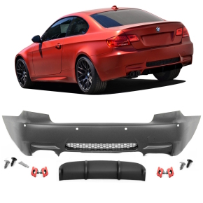Sport Rear Bumper Coupe Convertible fits on BMW E92 E93...
