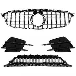 Panamericana GT Kühlergrill +Gitter SET hochglanz...