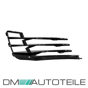 3-teiliges Gitter Set Sto&szlig;stange hochglanz schwarz...