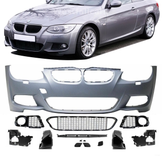 Front Bumper fits on BMW 3-Series E92 E93 LCI Facelift 10-14 + Accessoires M-Sport