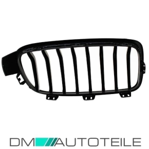 Set Front Grille black Sport Performance inside matt outside gloss painted fits on F30 F31 11-18