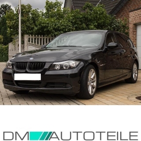 Set Sport Dual Slat Kidney Front Grille Black Gloss fits...