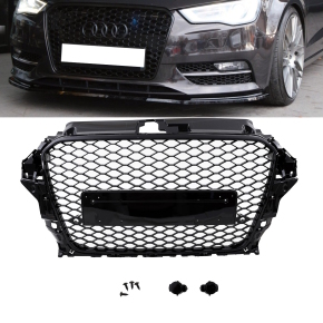 Wabendesign Kühlergrill schwarz glanz mit/ohne PDC...