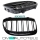 Set FACELIFT Kidney Front Grille Dual Slat Black Gloss fits on BMW E90 E91 08-11