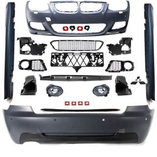 Stoßstange Bodykit LCI für SRA+PDC passt für BMW 3er E92 E93 10-14 +Zubehör M