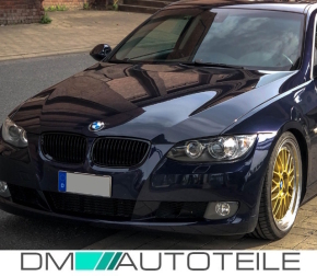 Set Kidney Front Grille Performance Black Gloss fits on BMW E92 E93 06-10 also M