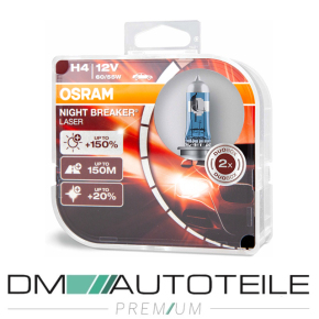 Osram Night Breaker Laser H4 next Generation, +150% mehr...