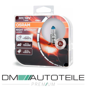 Osram Night Breaker Laser H1 next Generation, +150% mehr...