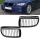 SATZ Kühlergrill Schwarz Matt Sport-Performance +Blenden passend für BMW E90 E91