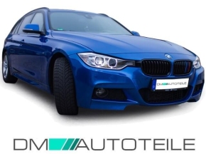Modification Sport Front Bumper PDC/Washers + fog lights Smoke fits on BMW F30 F31 standard or M-Sport 11-17