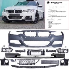 Sport Performance Front Bumper 4x PDC +Splitter Spoiler...