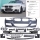 Sport Performance Front Bumper 4x PDC +Splitter Spoiler Black fits on BMW 3-Series F30 F31