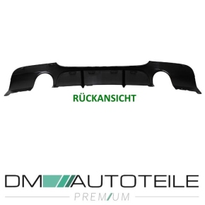 Rear Diffusor Sport-Performance Black only for BMW E90 E91 M-Sport 335 Duplex