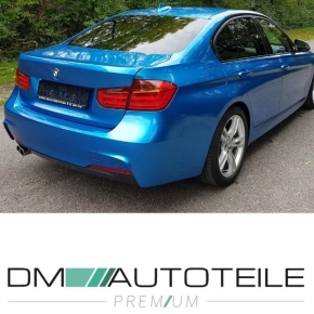 Sport-Stoßstange Hinten für PDC 2-Rohr Links passt für BMW F30 Serie & M-Paket