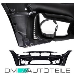 Stoßstange Komplett Bodykit PDC+Duplex Diffusor für 4 Rohr passt für BMW 4er F32 F33 nicht M4