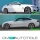 Sport-Sport-Performance Set Side Skirts Decals Extansions Vinyl SET Black Matt fits on BMW F32 F33 F36 M-SPORT