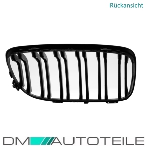 Set Kühlergrill Doppelsteg Schwarz Matt passend für BMW 3er E90 E91 LCI Bj.08-11 auch M