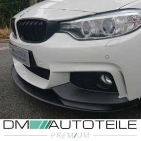 Set Kühlergrill Doppelsteg Schwarz Matt passend für BMW 4er F32 F33 F36 auch für M M4