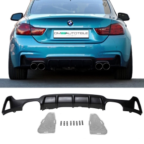 PERFORMANCE Rear Diffusor Dulex Spoiler Bumper fits on...