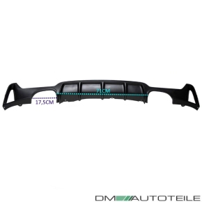 PERFORMANCE Rear Diffusor Dulex Spoiler Bumper fits on M-Sport BMW F32 F33 F36