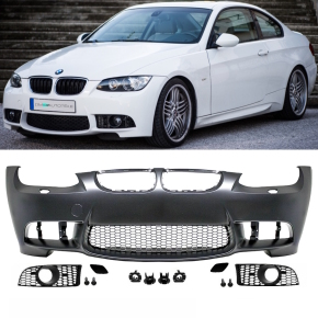 Sport Front Bumper 06-10 fits on BMW E92 E93  for PDC...