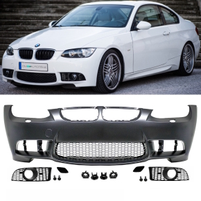 Sport Front Bumper 06-10 fits on BMW E92 E93 for PDC...