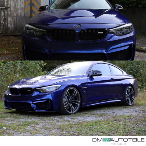 SET Black Gloss Side Mirror Cover fits BMW F20 F22 M2 F30...
