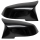 Satz Sport Spiegelkappen Außenspiegel Schwarz Matt passend für BMW F20 F21 F22 F23 F30 F31 F32 F36 F33  X1 E84