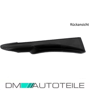 Set LCI Carbon Gloss Spoiler Bumper Splitter Lip fits for BMW E90 E91 Facelift Bj 08-11+3M