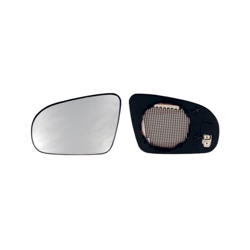 Spiegelglas Außenspiegel links beheizbar konvex für Opel Corsa B (S93) /