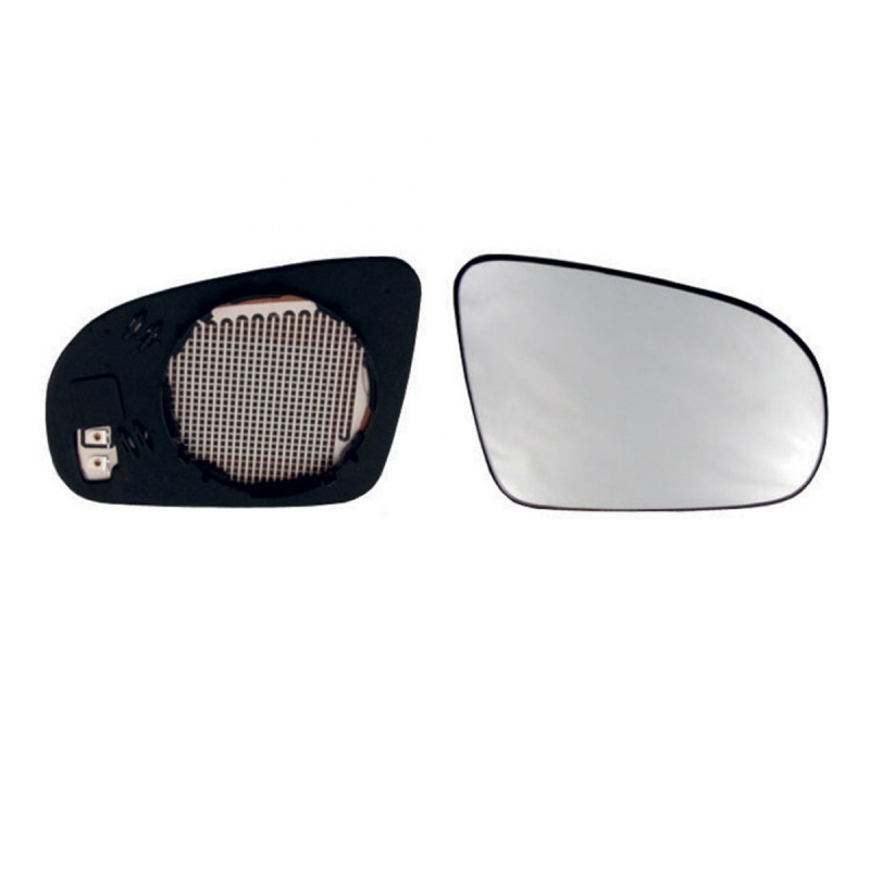Spiegelglas Außenspiegel rechts beheizbar konvex für Opel Corsa B (S93) /