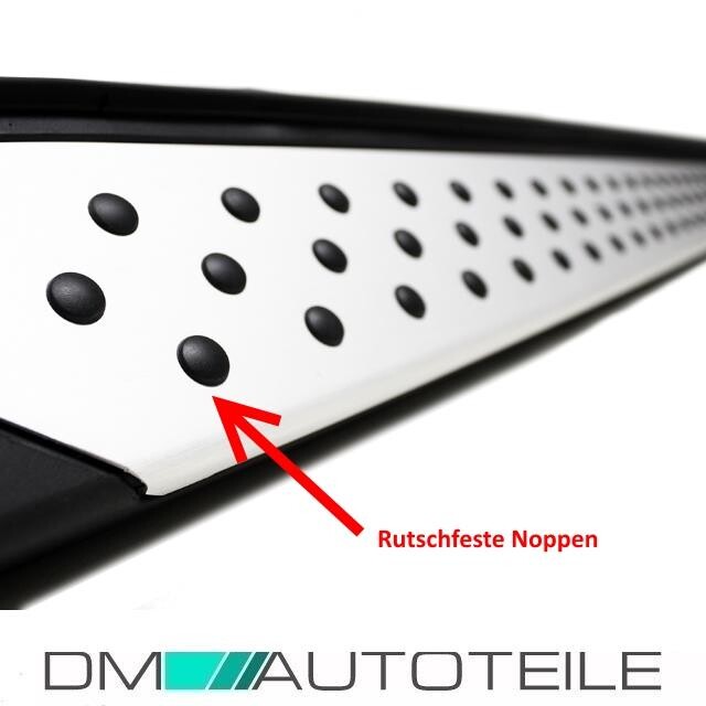Aluminium 07 13 Trittbretter Set Schweller Einstieg Montagekit