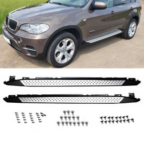 Set Running Boards Side Steps Skirts...