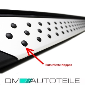 Aluminium 07-13 Trittbretter SET Schweller Einstieg +Montagekit passt für X5 E70 + ABE