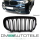Dual Slat Kidney Front Grille Black Gloss fits on BMW X5 F15 + X6 F16 up 2013 without Camera